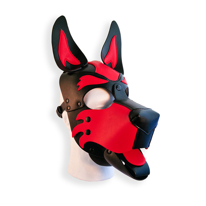 Brutus Cagoule Puppy Hood Noire et Rouge